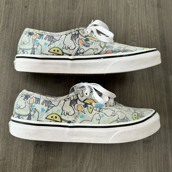 Vans kids Llama Taco party low top sneakers shoes size 5 - Picture 7 of 11